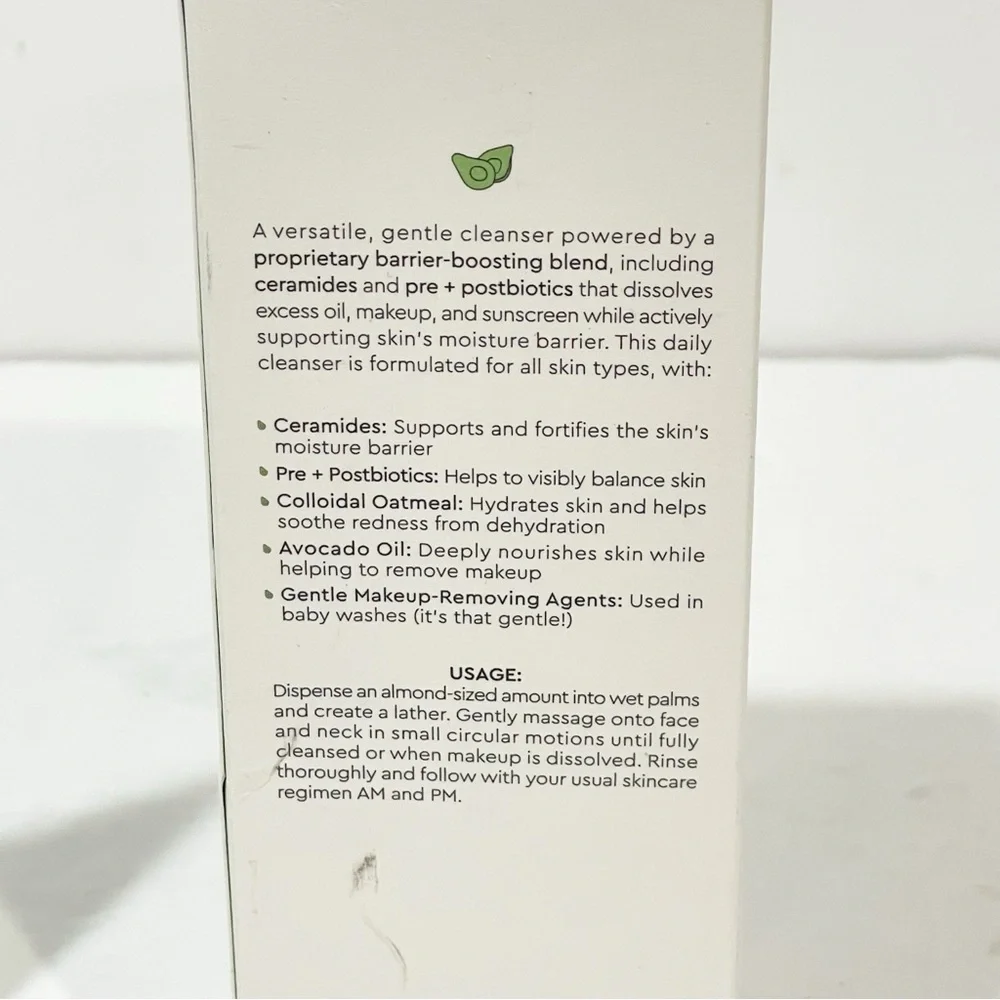 Glow Recipe Avocado Moisture Barrier Cleanser with Ceramides 5.07oz‎ NEW Face